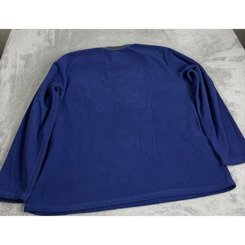 Vintage 90s Disney Tigger Fleece Sweatshirt Men's Size Large Blue - Picture 2 of 9
